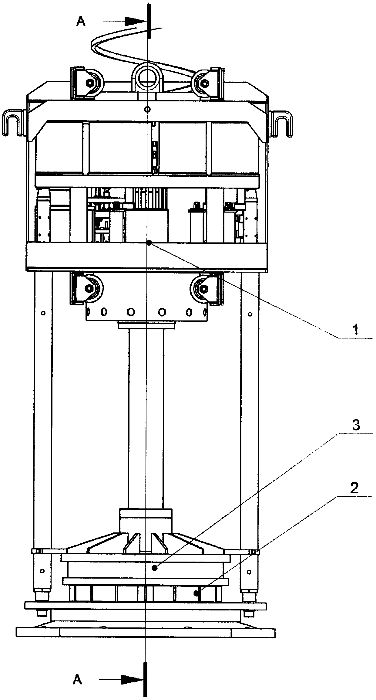 High-energy tamping machine