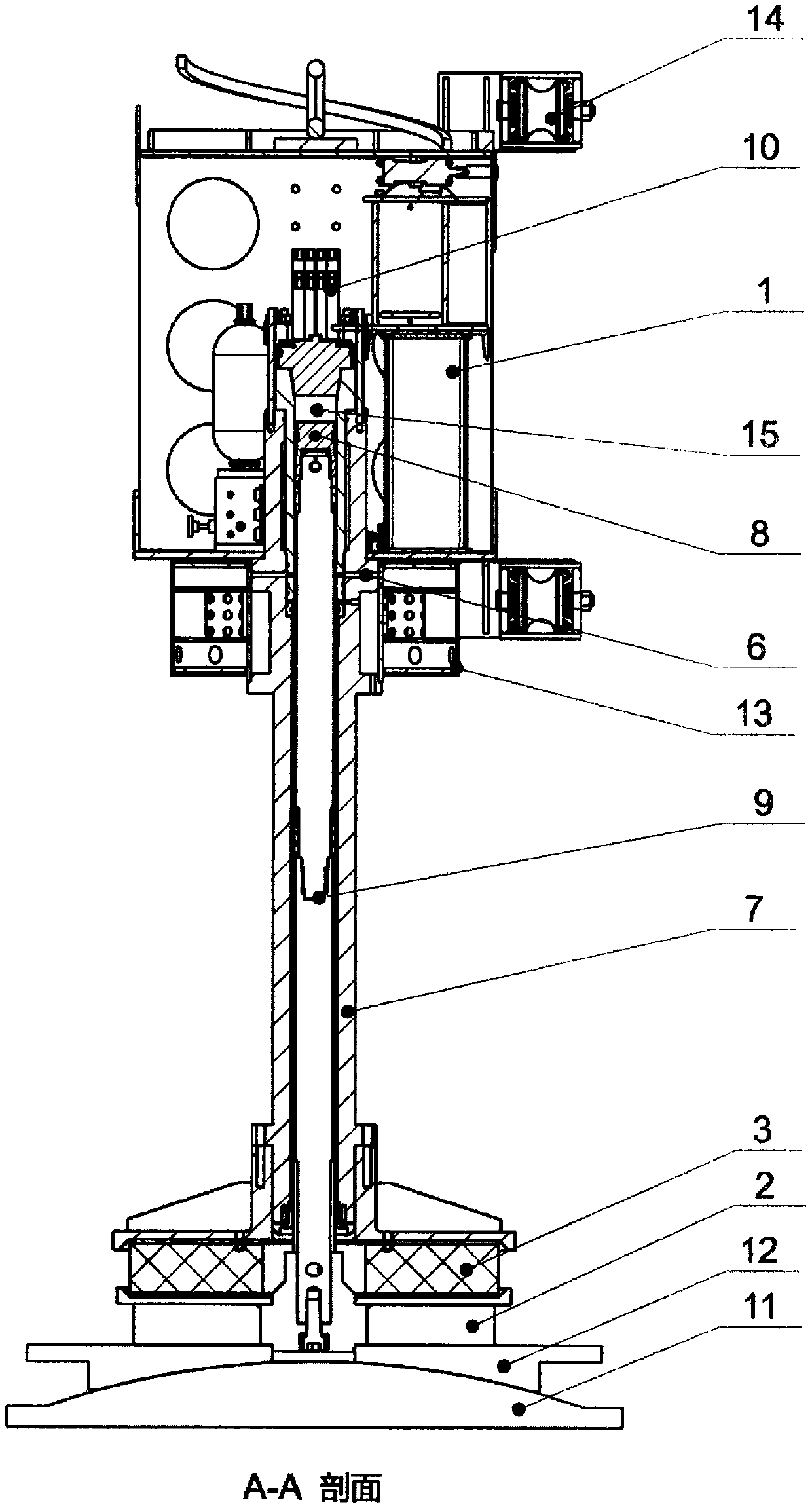 High-energy tamping machine