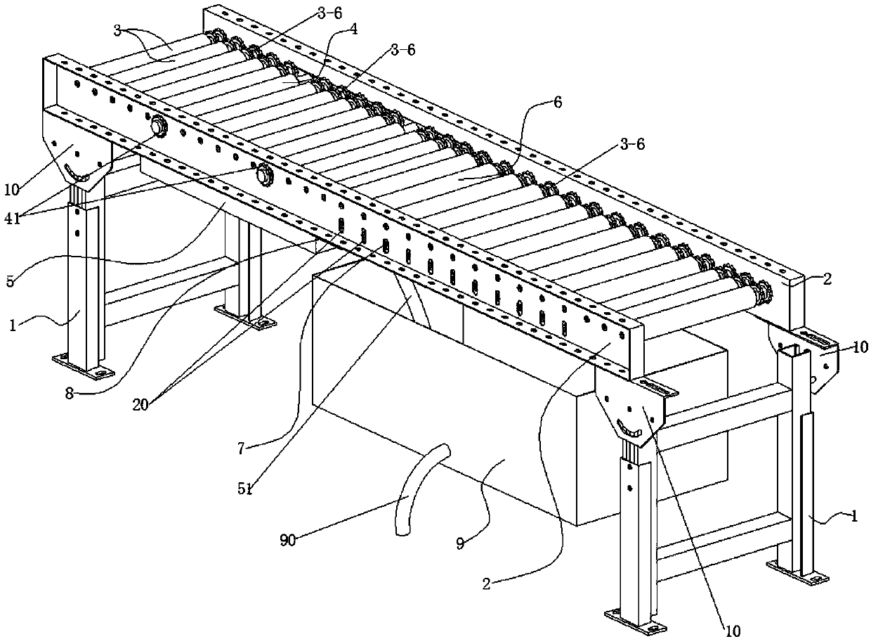 Automatic cleaning, drying and conveying device