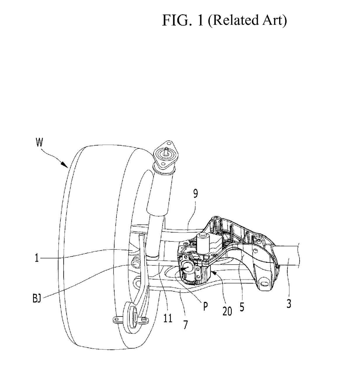 Active geometry control suspension system