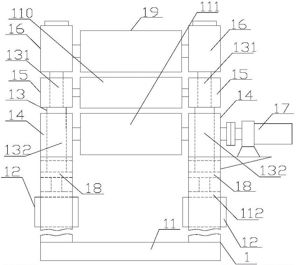 A new cloth pulling device for a cloth stacker