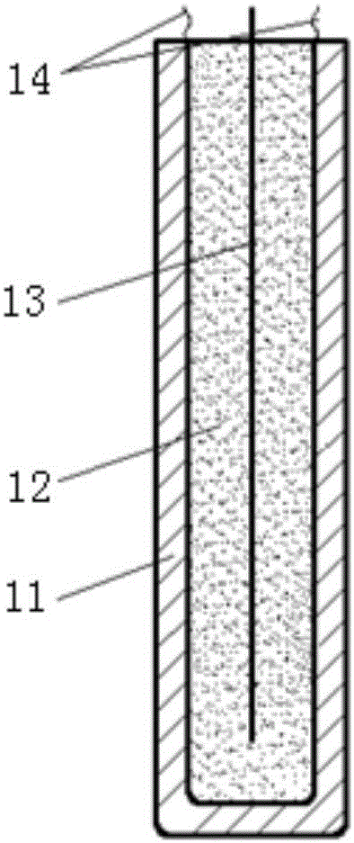 Device and method for measuring soil water flow velocity on basis of thermal pulse method