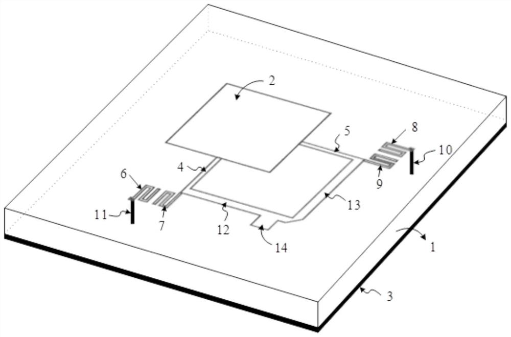 Broadband circularly polarized patch antenna