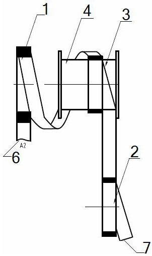 Winding method of a jointless high-temperature superconducting four-cake coil