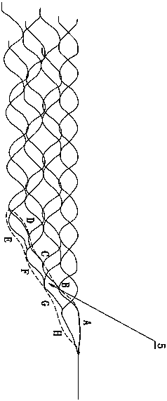 Intracranial vascular pincers type thrombus take-out device