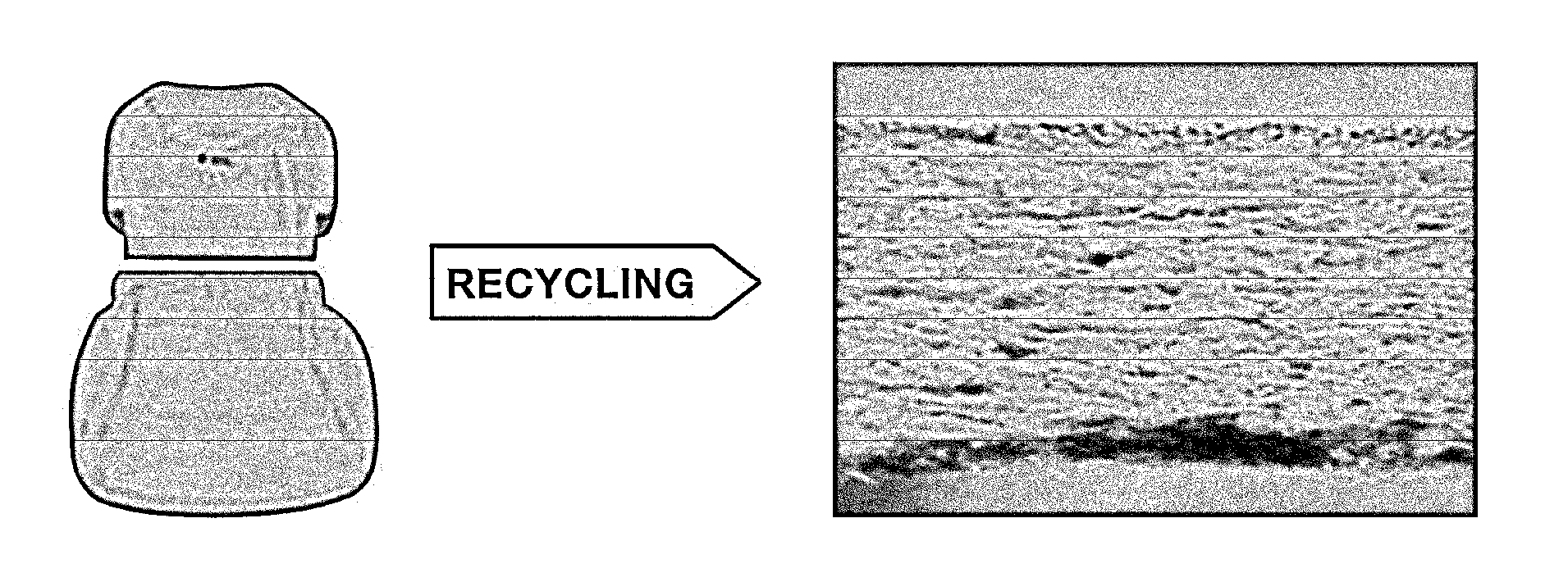 Soundproof material using polyurethane foam from car seat and fabrication process thereof