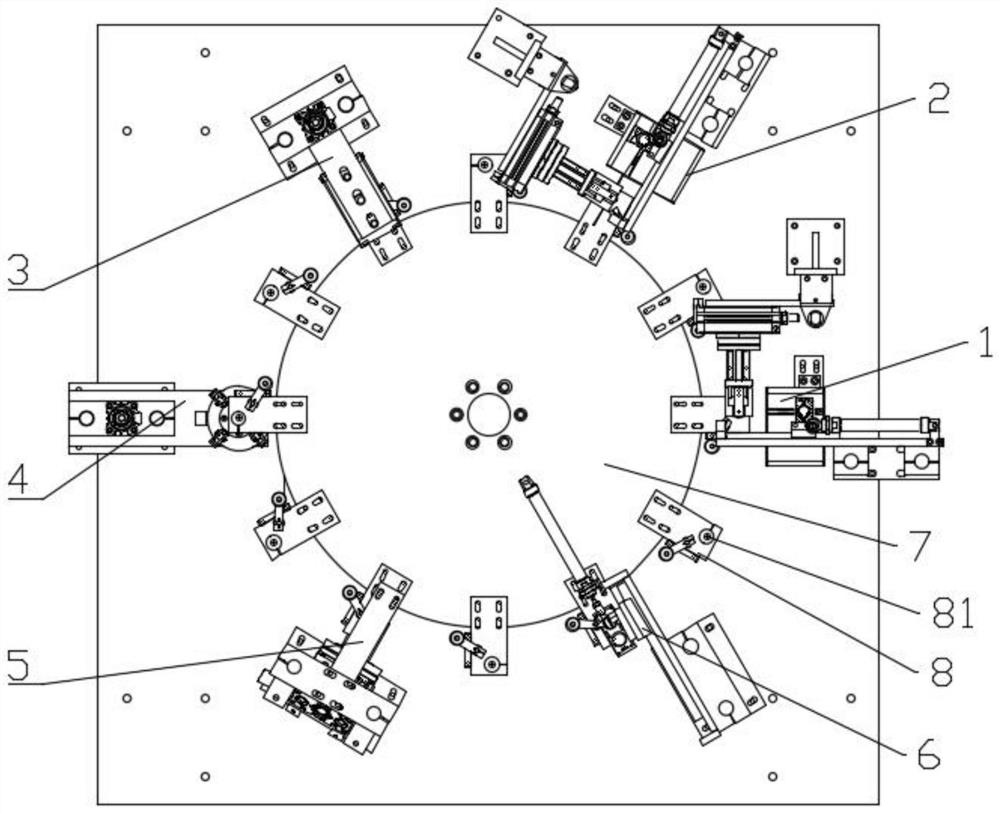 Automatic pipe penetrating machine