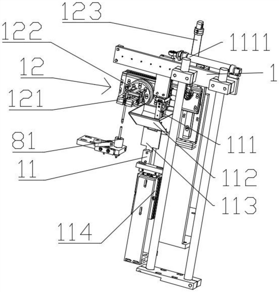 Automatic pipe penetrating machine