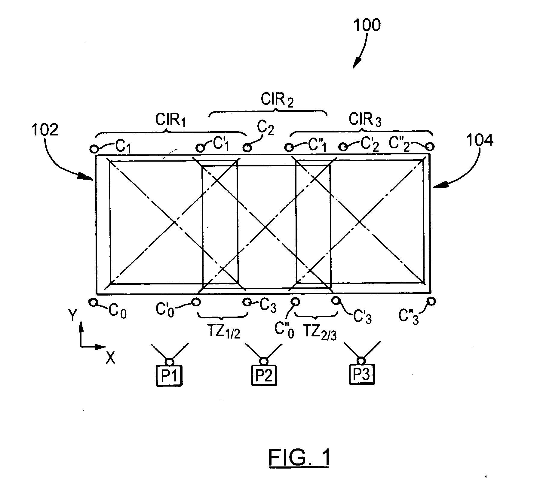 Large scale touch system and methods for interacting with same