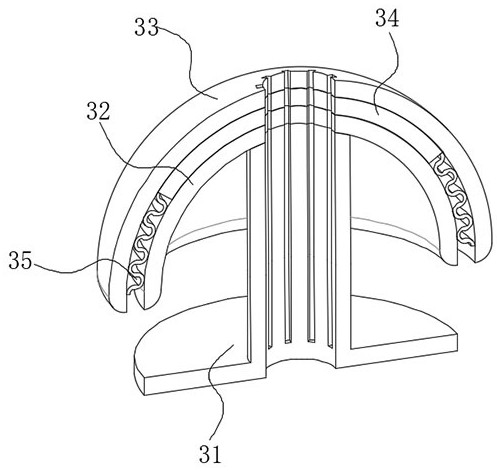 Casting temperature curve measuring device