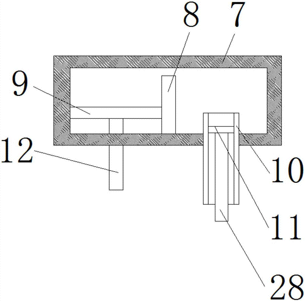 Vehicle-mounted mobile phone placing rack capable of being fixed firmly