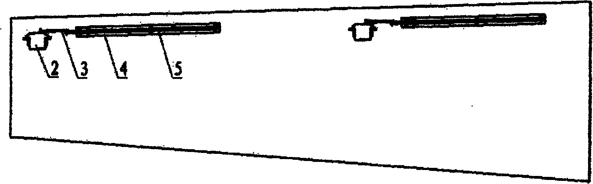 Aerofoil leading edge deicing device for unmanned aerial vehicle