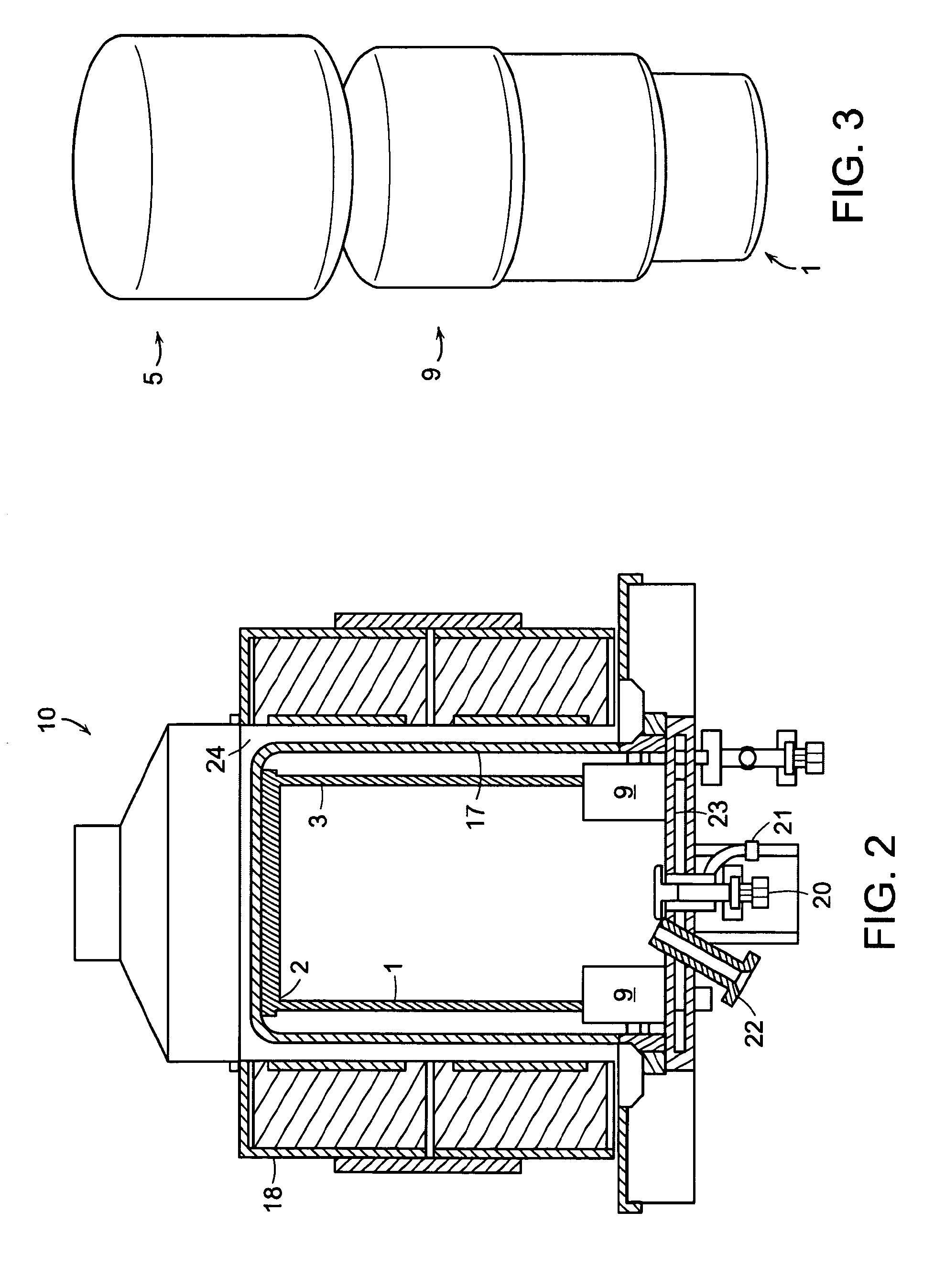 Chuck and bridge connection points for tube filaments in a chemical vapor deposition reactor