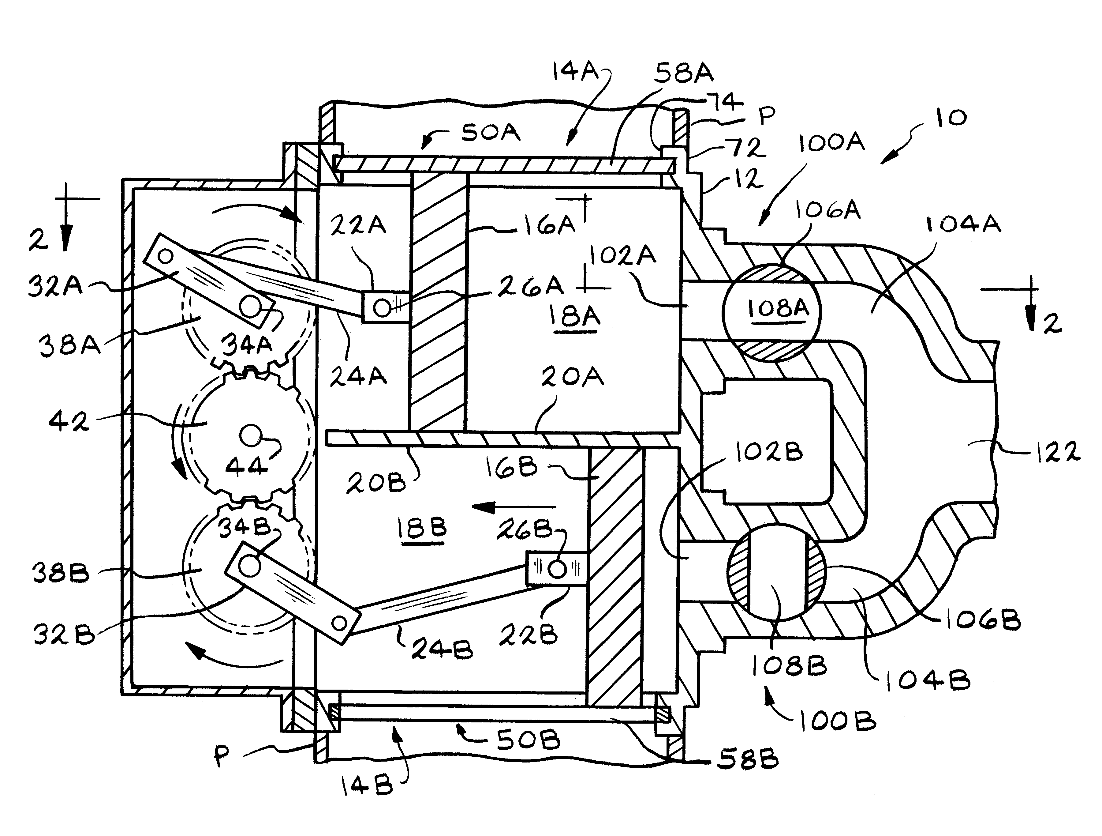 Controllable high volume positive displacement pump