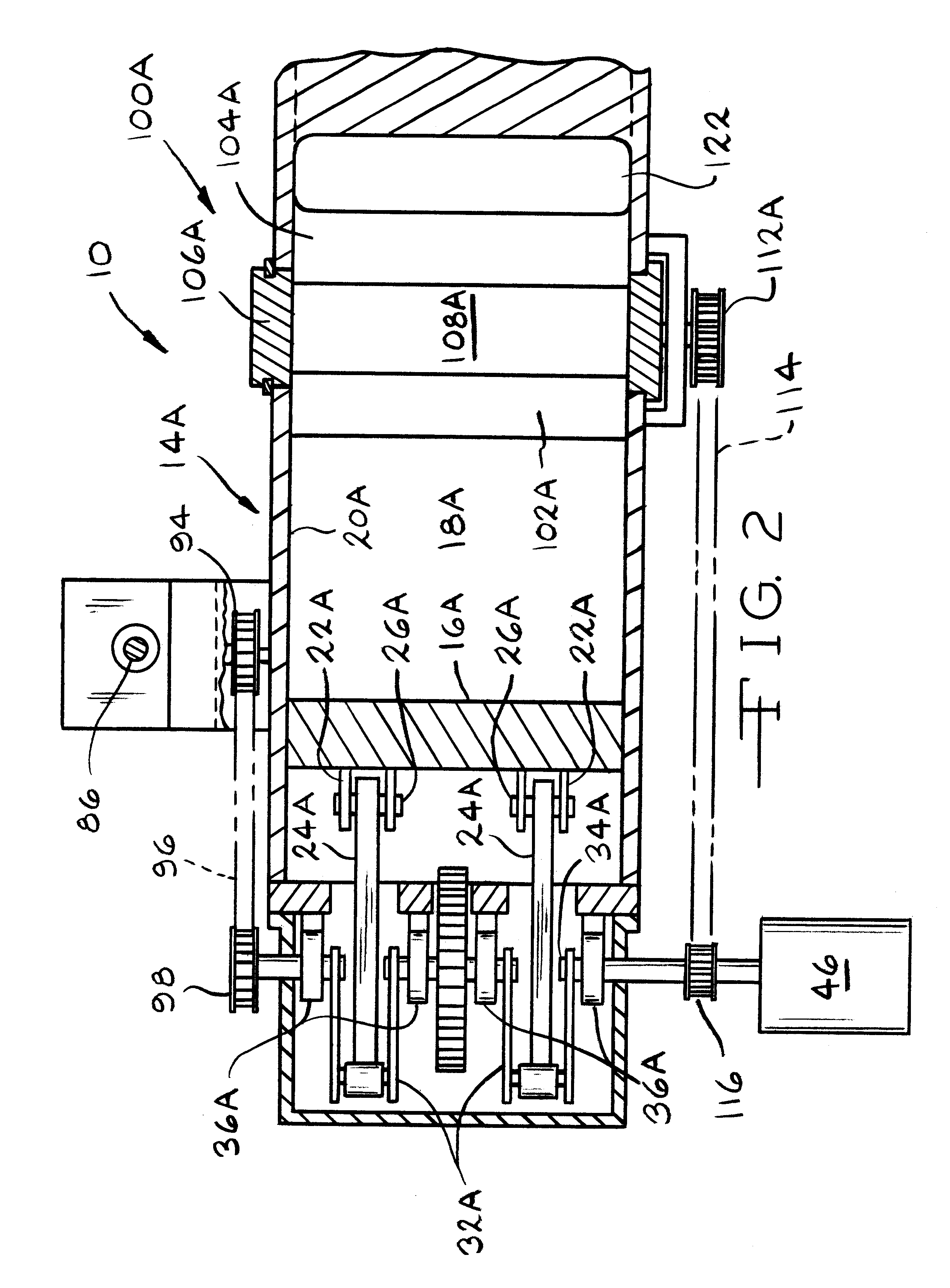 Controllable high volume positive displacement pump