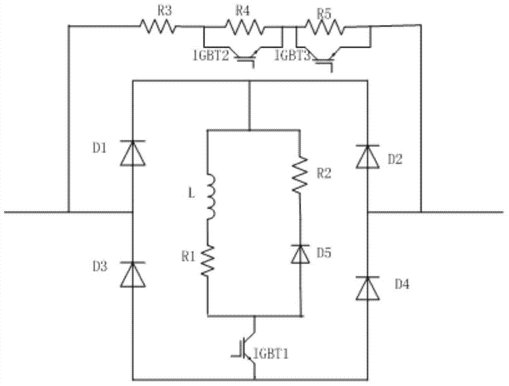 Doubly-fed wind turbine system and low voltage ride through method based on fault current limiting control