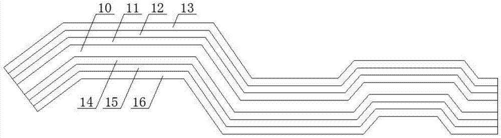 Stainless steel composite tile and manufacturing process thereof