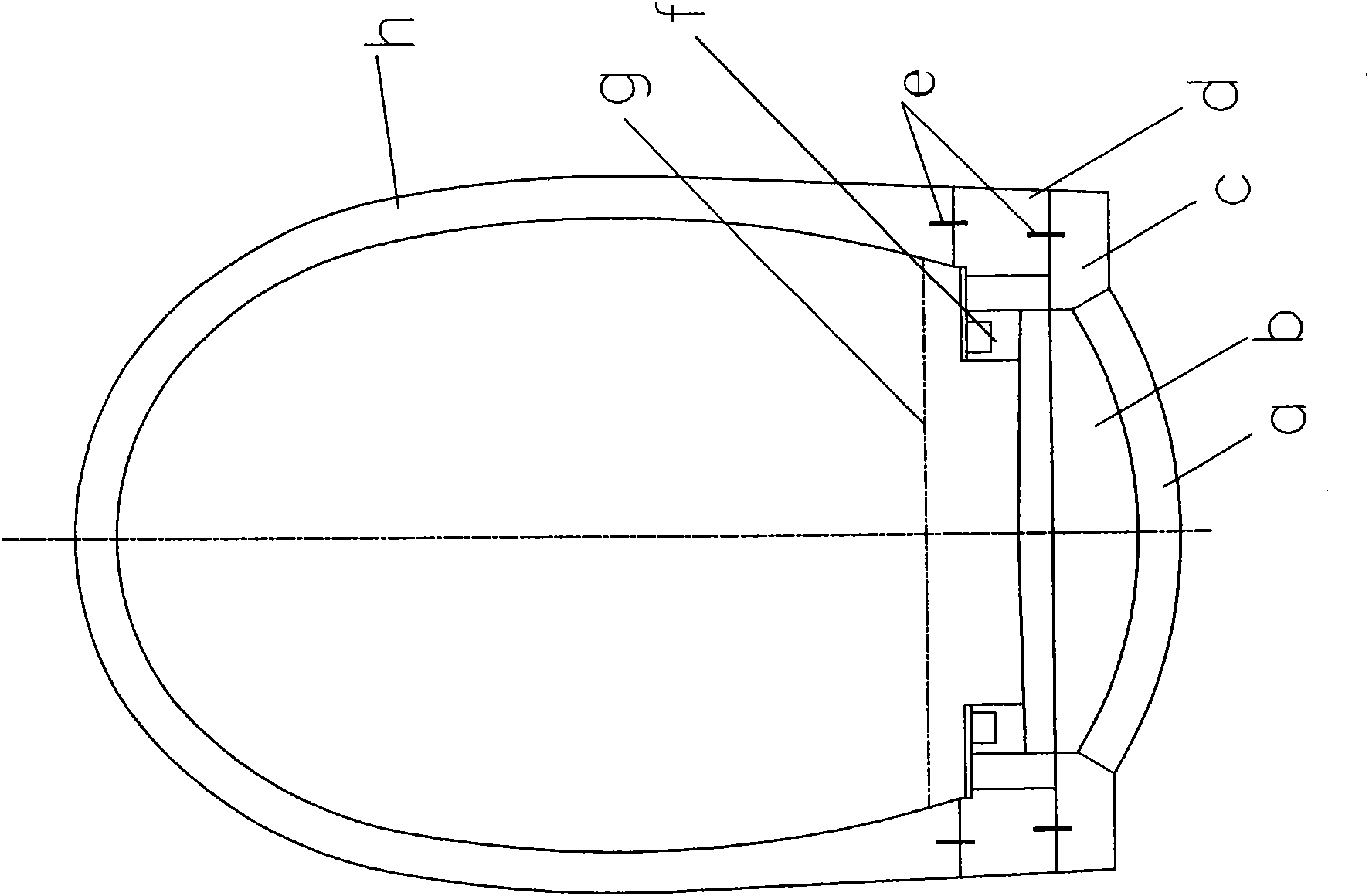 Construction method of railway tunnel lining side wall concrete