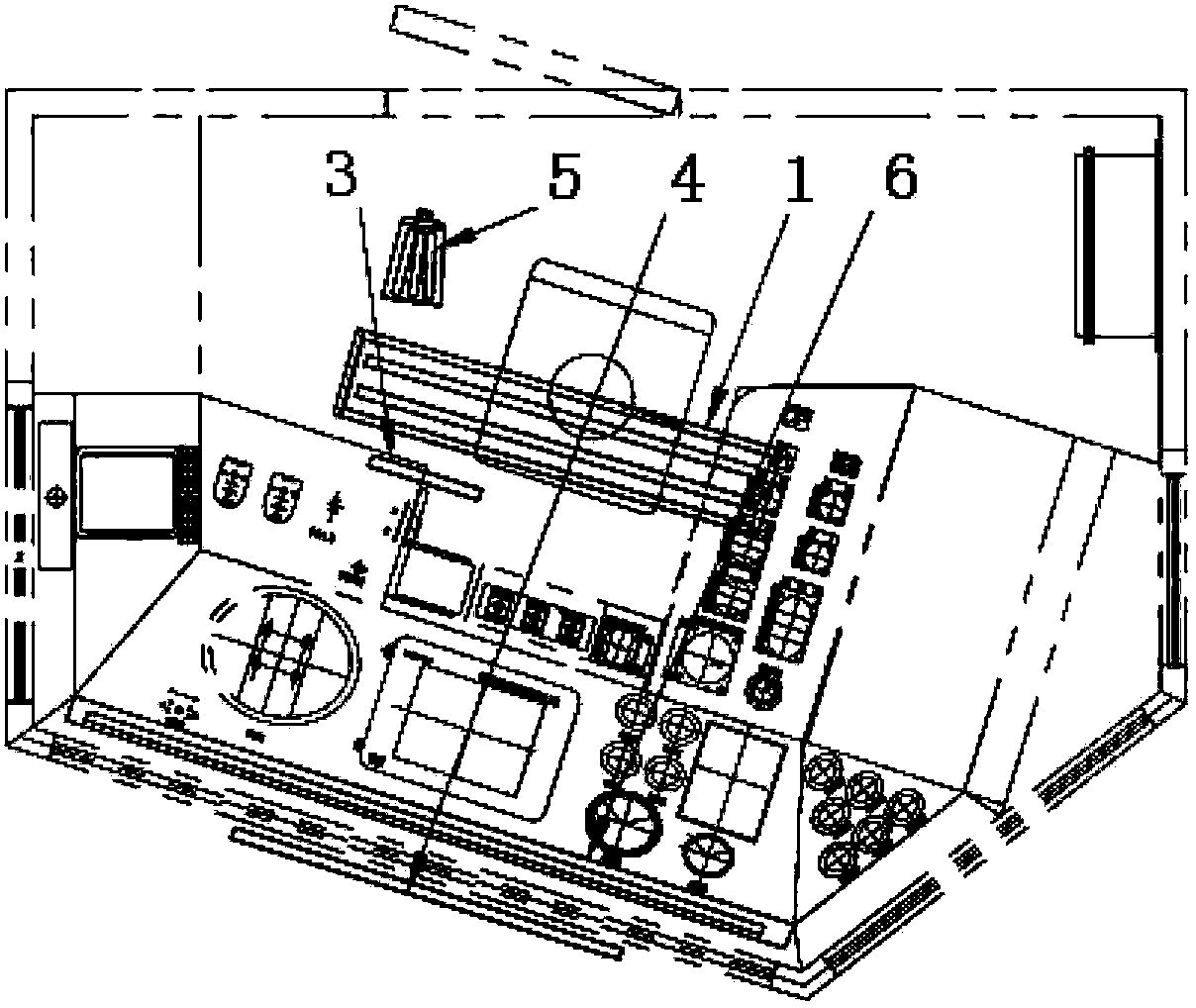 Self-adaptive adjustment anti-explosion programmable logic control (PLC) device for driller room