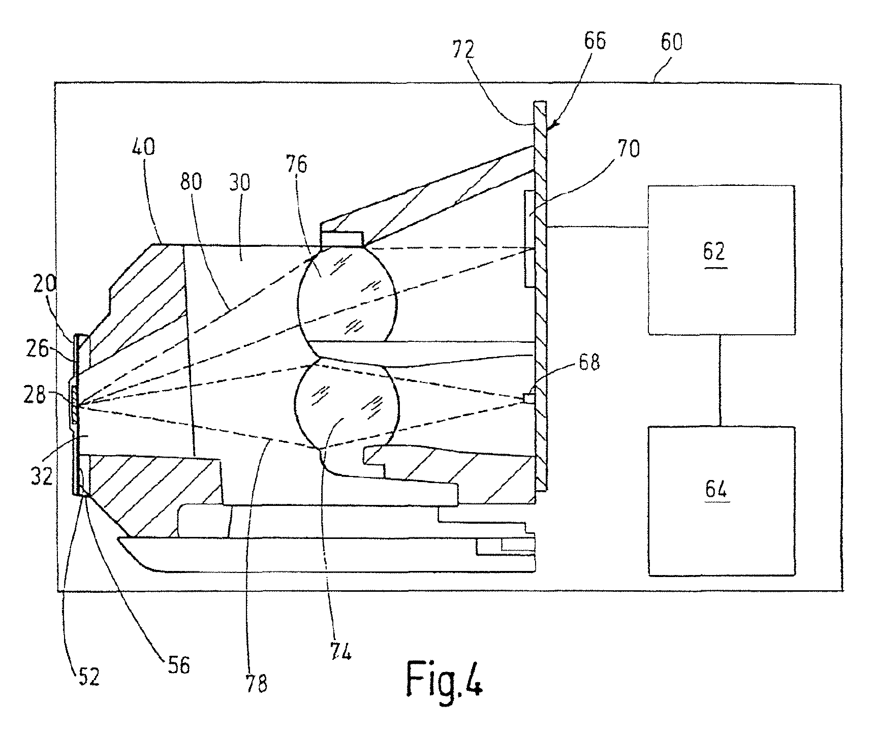 Test tape unit for blood tests