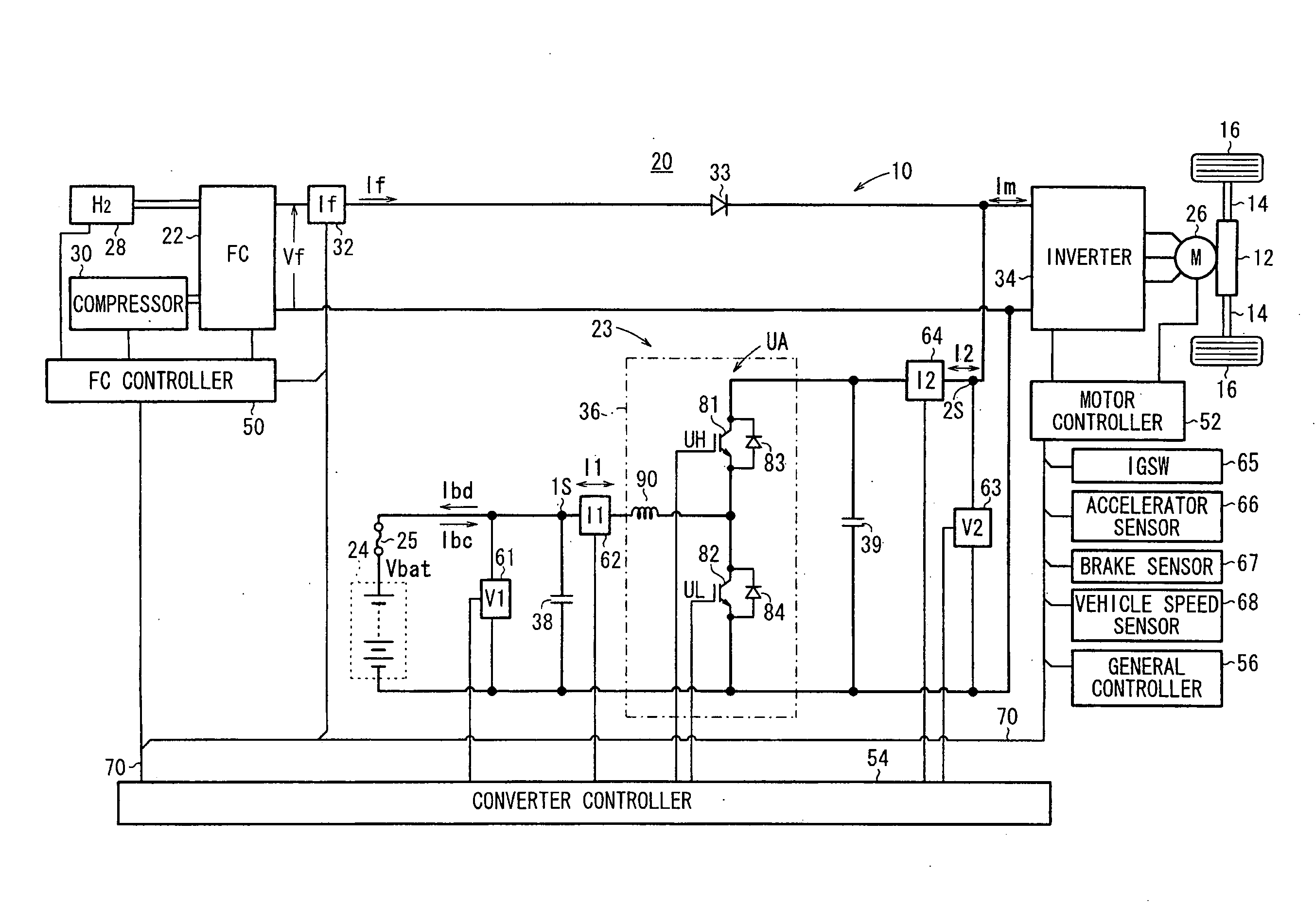 Method of protecting electricity storage device in hybrid DC power supply system