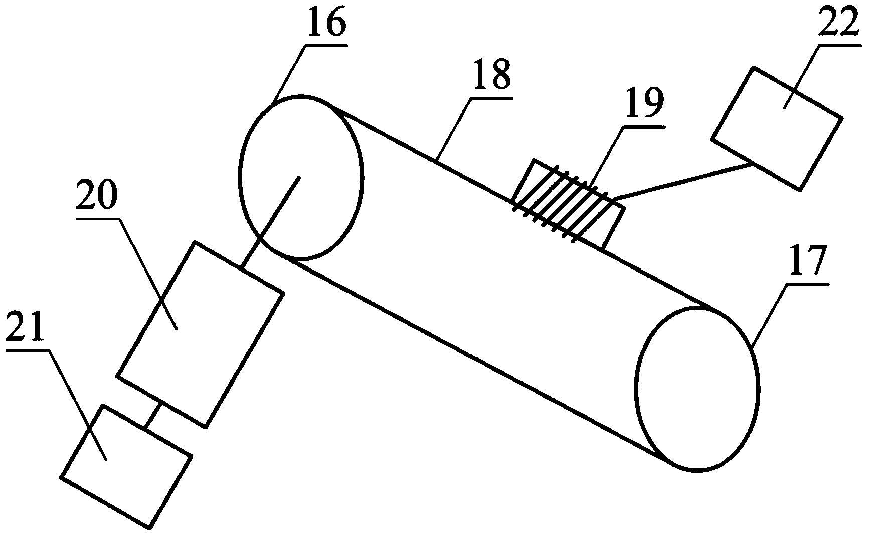 Wireless measuring device and method for concentration of non-spherical particles of three-dimensional dense gas-solid system