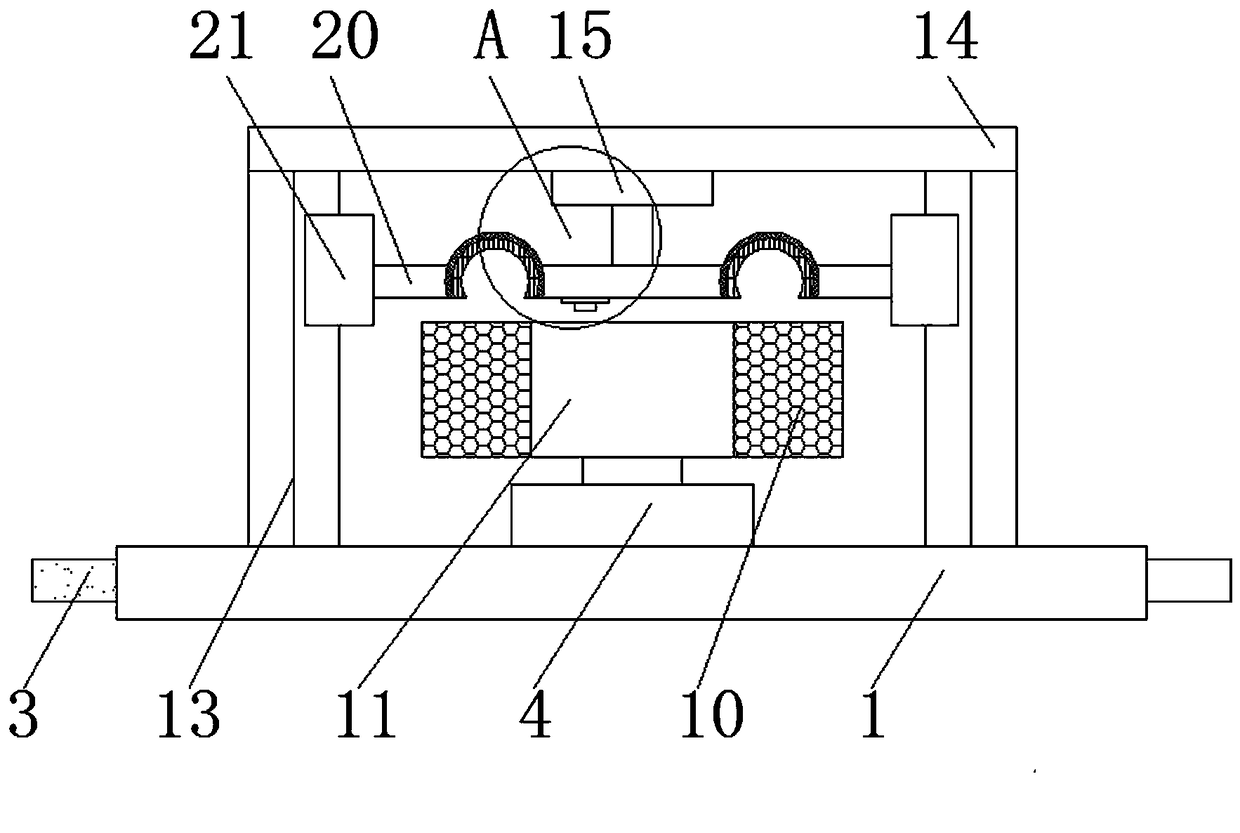 Dance training back bending device for student