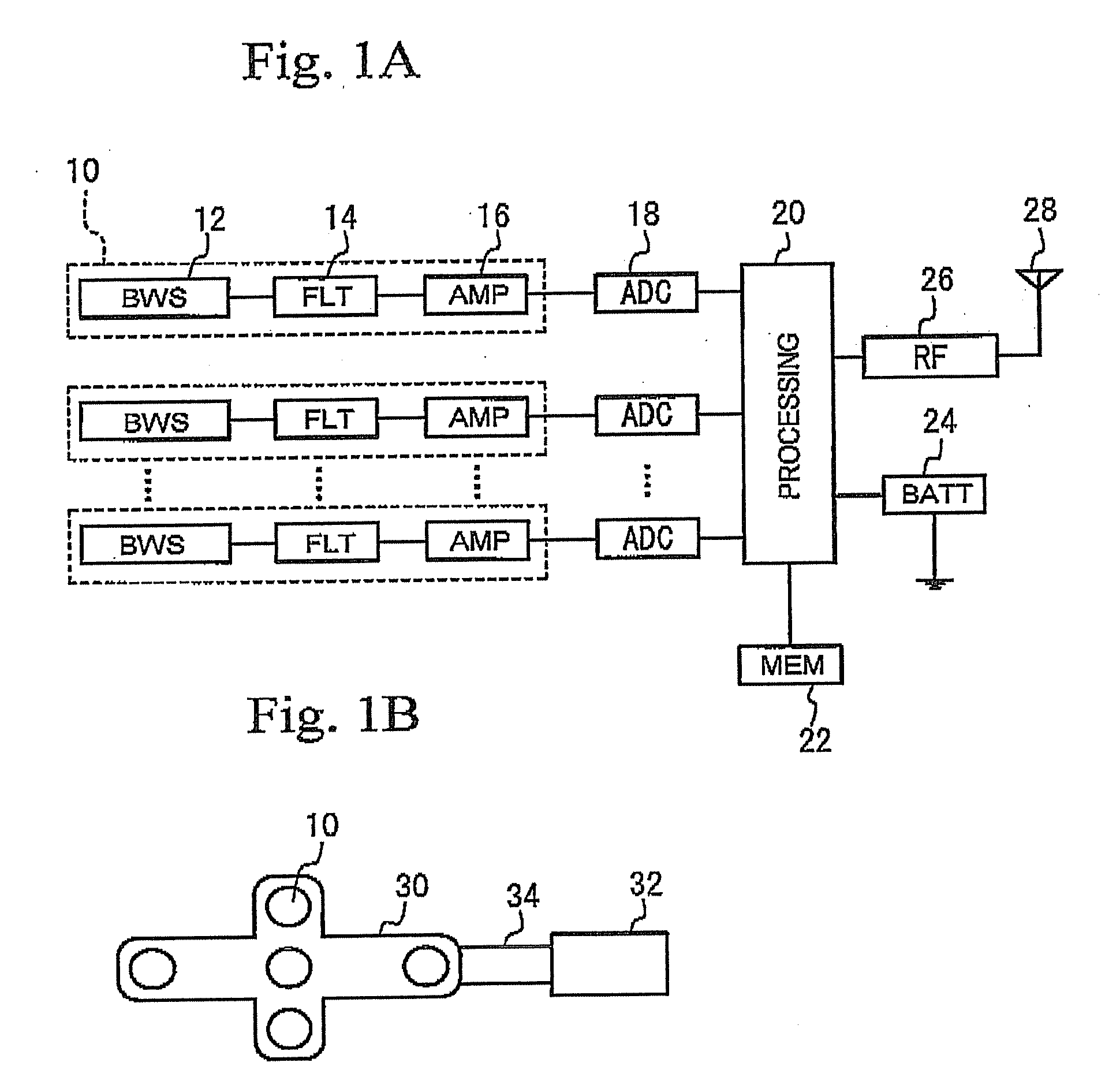 Brain wave detecting apparatus