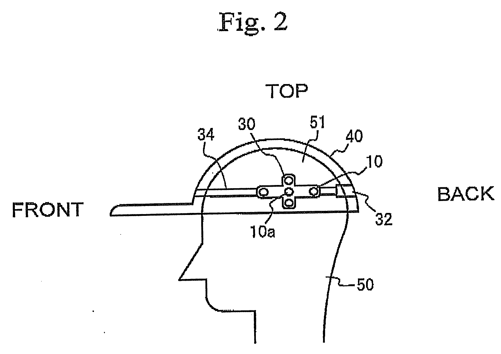 Brain wave detecting apparatus