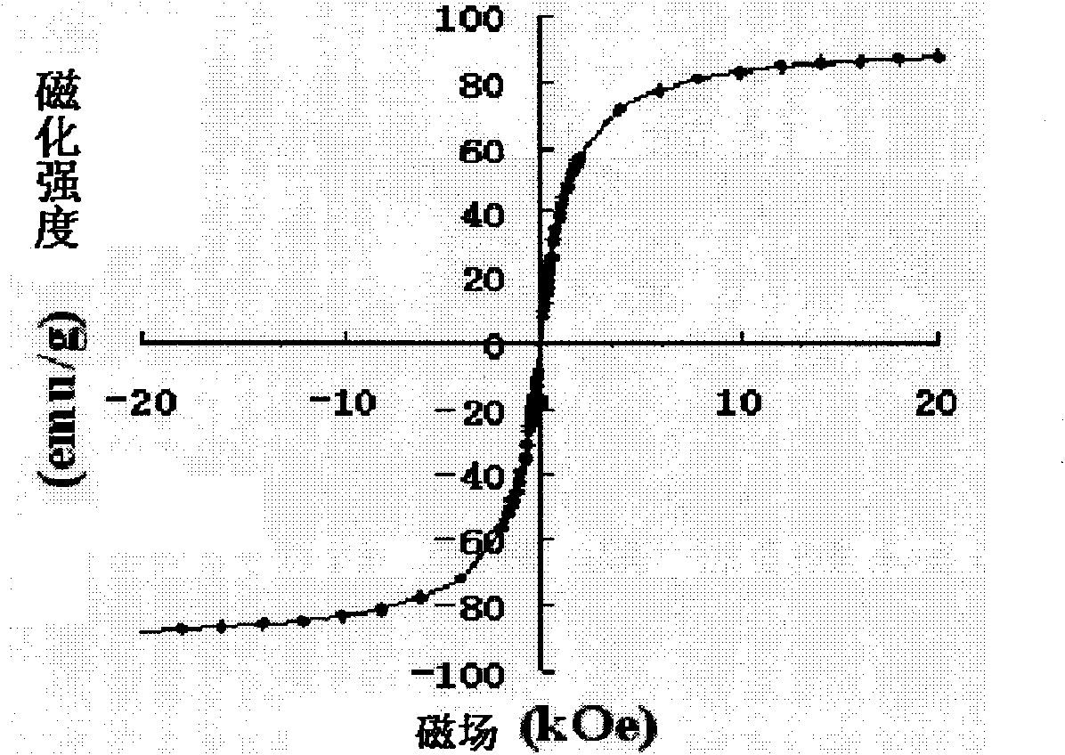 Preparation method of multifunctional nanometer composite particle constructed by modified polymine