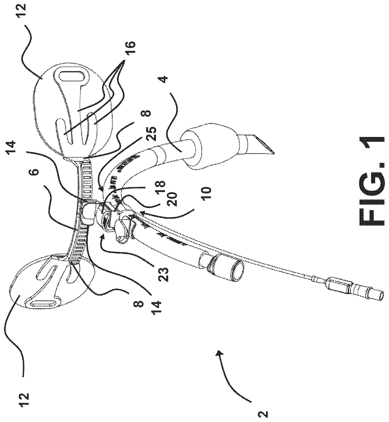 Endotracheal tube holder device