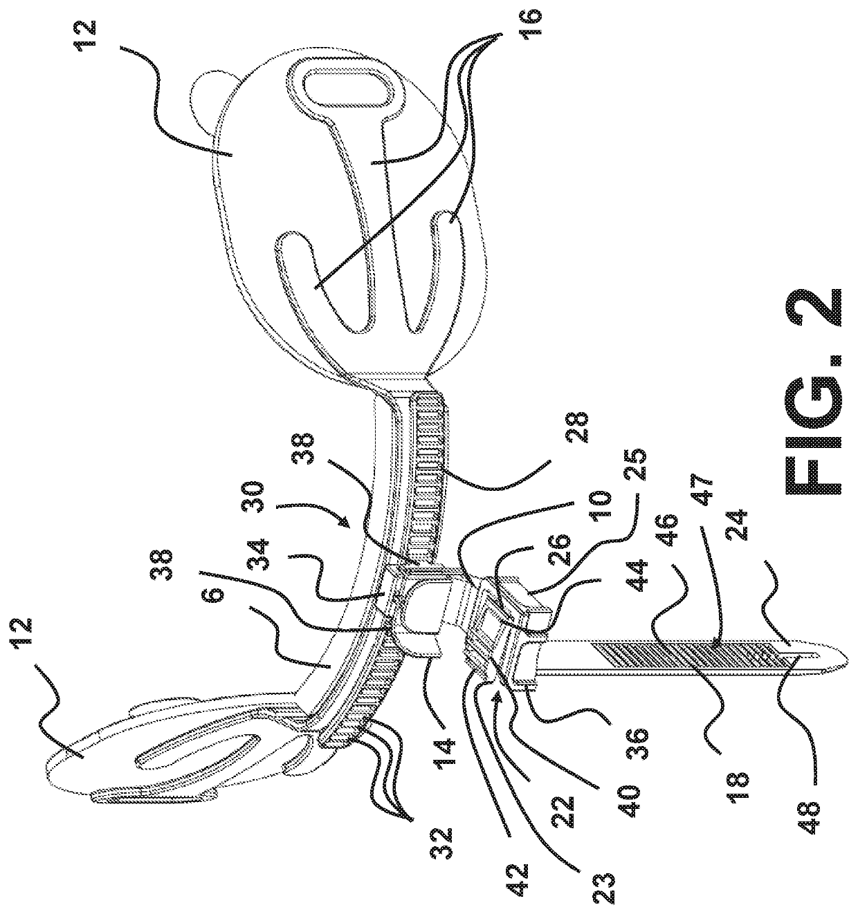 Endotracheal tube holder device