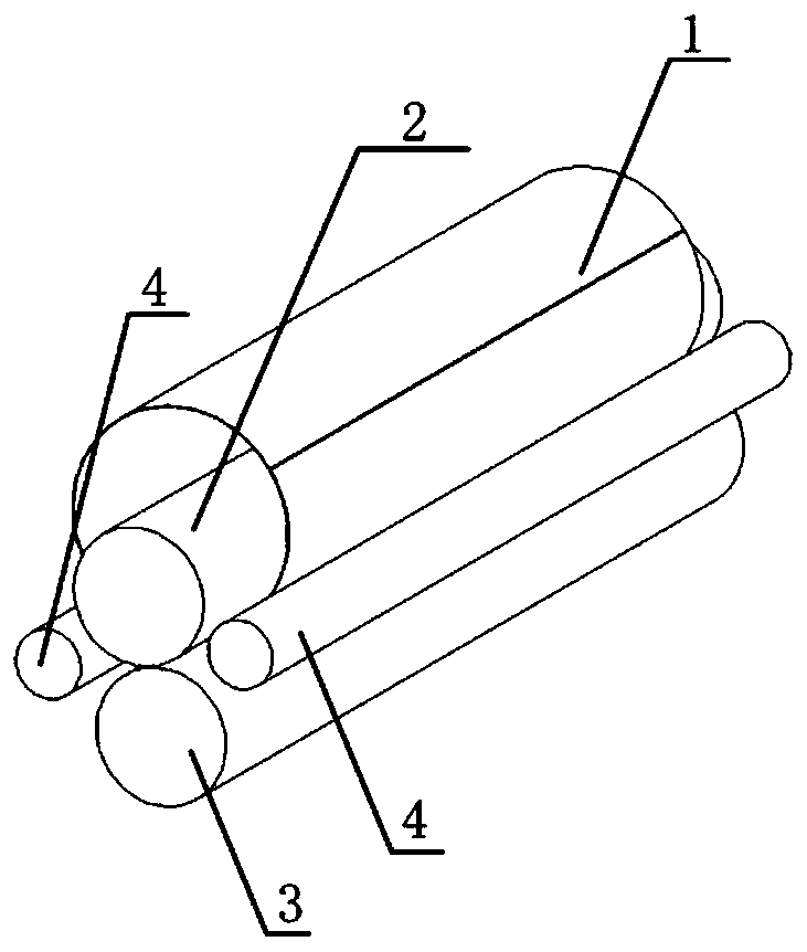 Preparation method of large-diameter thin-wall titanium alloy annular pipe