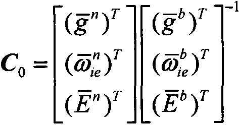 Orthogonalization correction method for strapdown attitude matrix in analytic expression coarse alignment