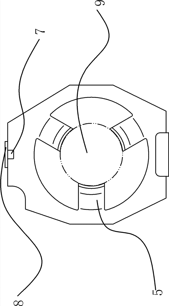 Elastic connection device for release shift fork of automobile clutch