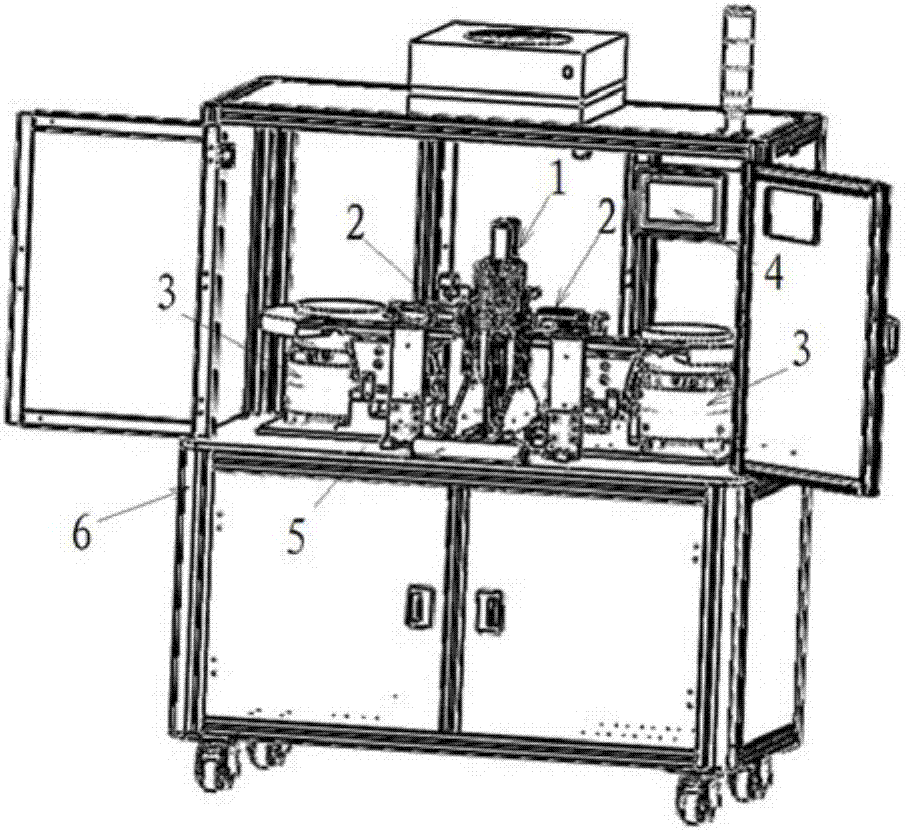 Buckle assembling device