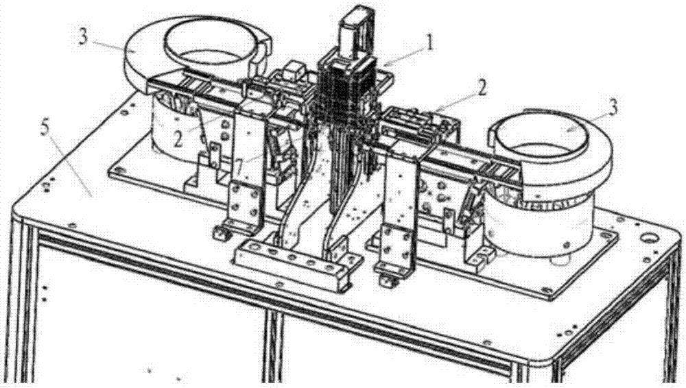 Buckle assembling device