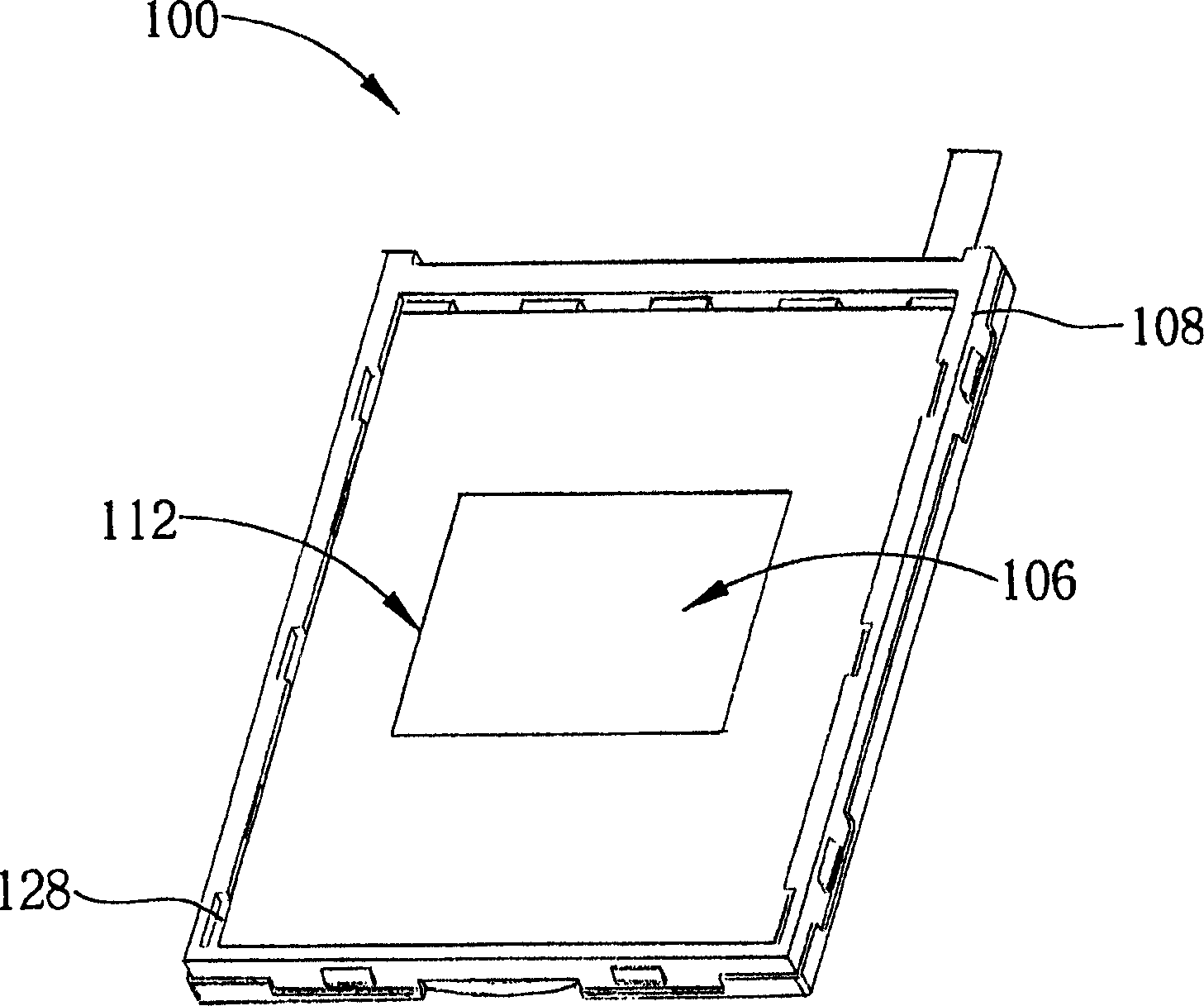 Double-face displaying structure