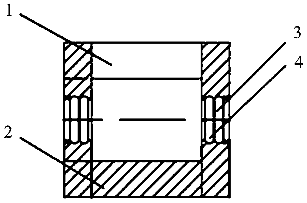 Sealing device for overhead ground wire online electrochemical testing and testing method thereof