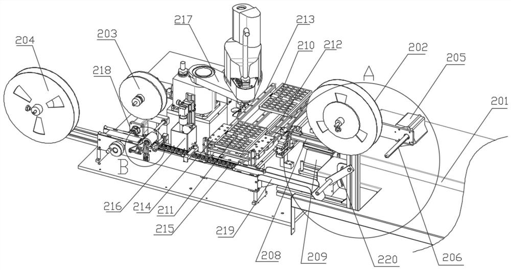 A board-to-board connector joint detection and packaging equipment