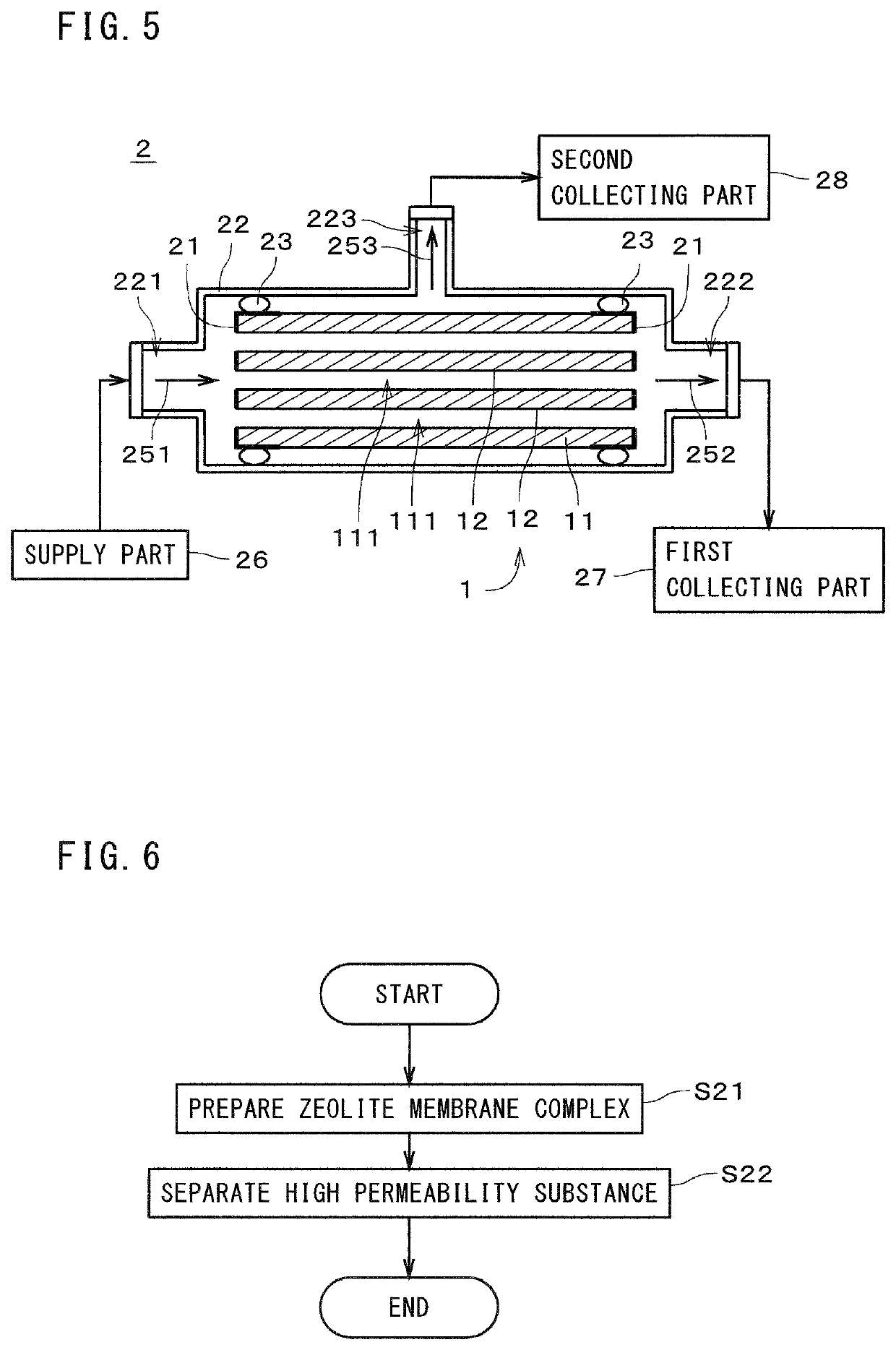 Zeolite membrane complex, method of producing zeolite membrane complex, method of treating zeolite membrane complex, and separation method