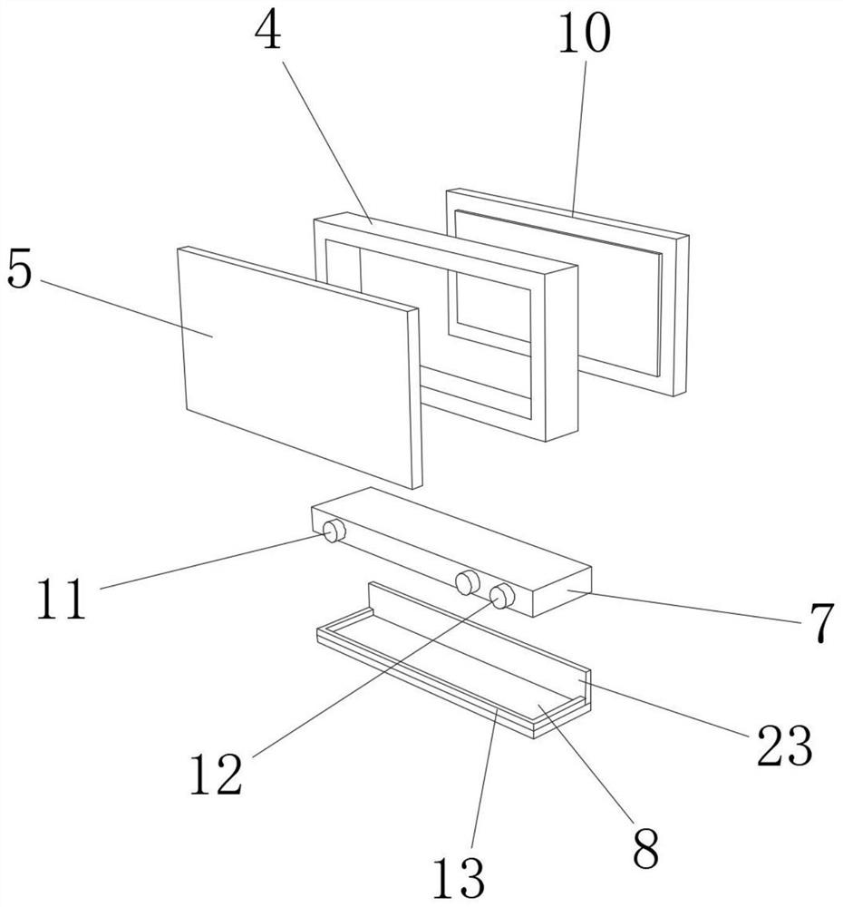 Market data analysis device for finance and economics teaching and use method thereof