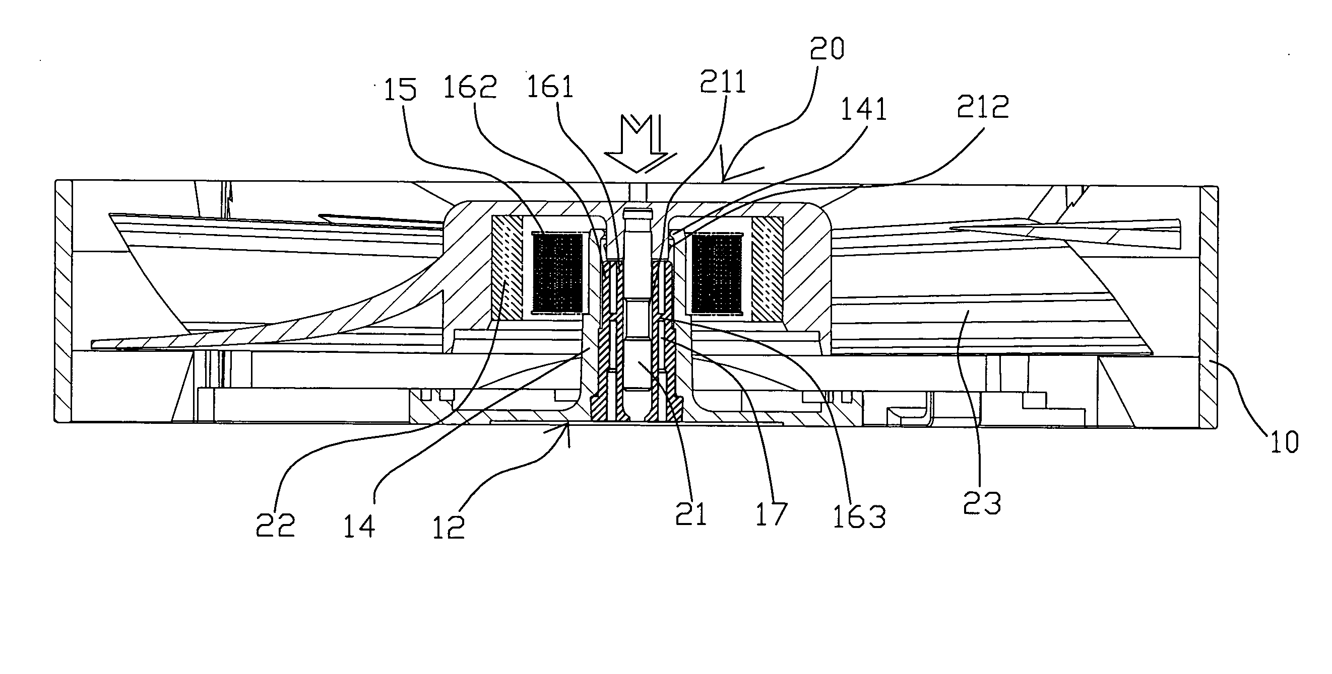 Enhanced thermal deformation resisting bearing of electric motor