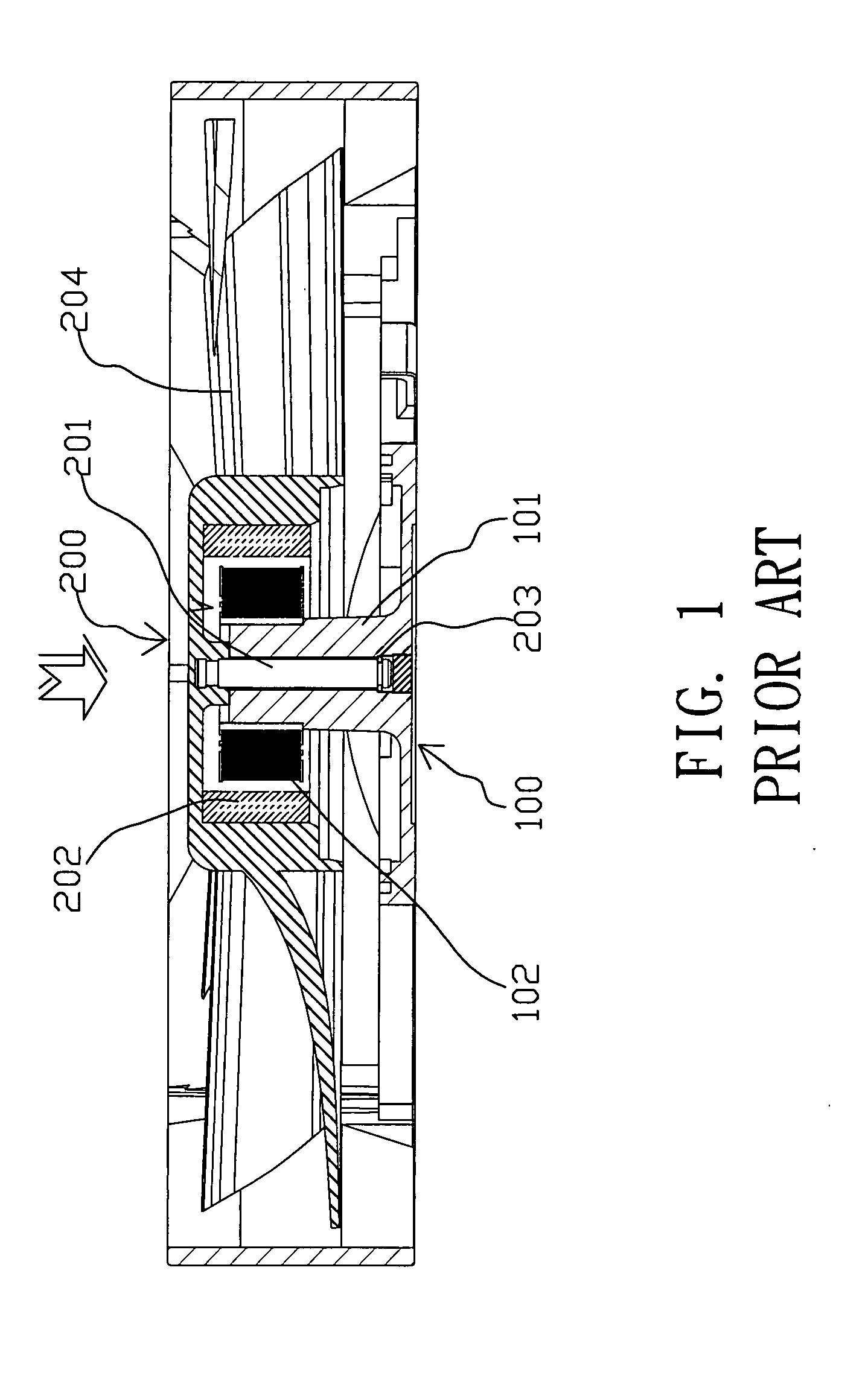 Enhanced thermal deformation resisting bearing of electric motor