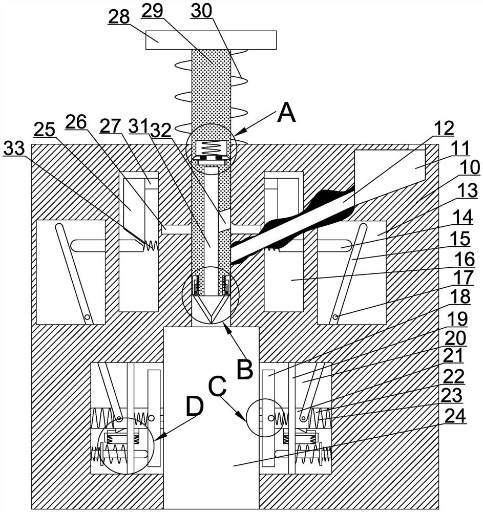 Cigarette filter blast bead mounting device and use method thereof