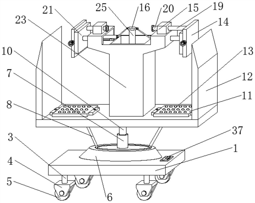 Hydraulic clamp with bidirectional clamping effect