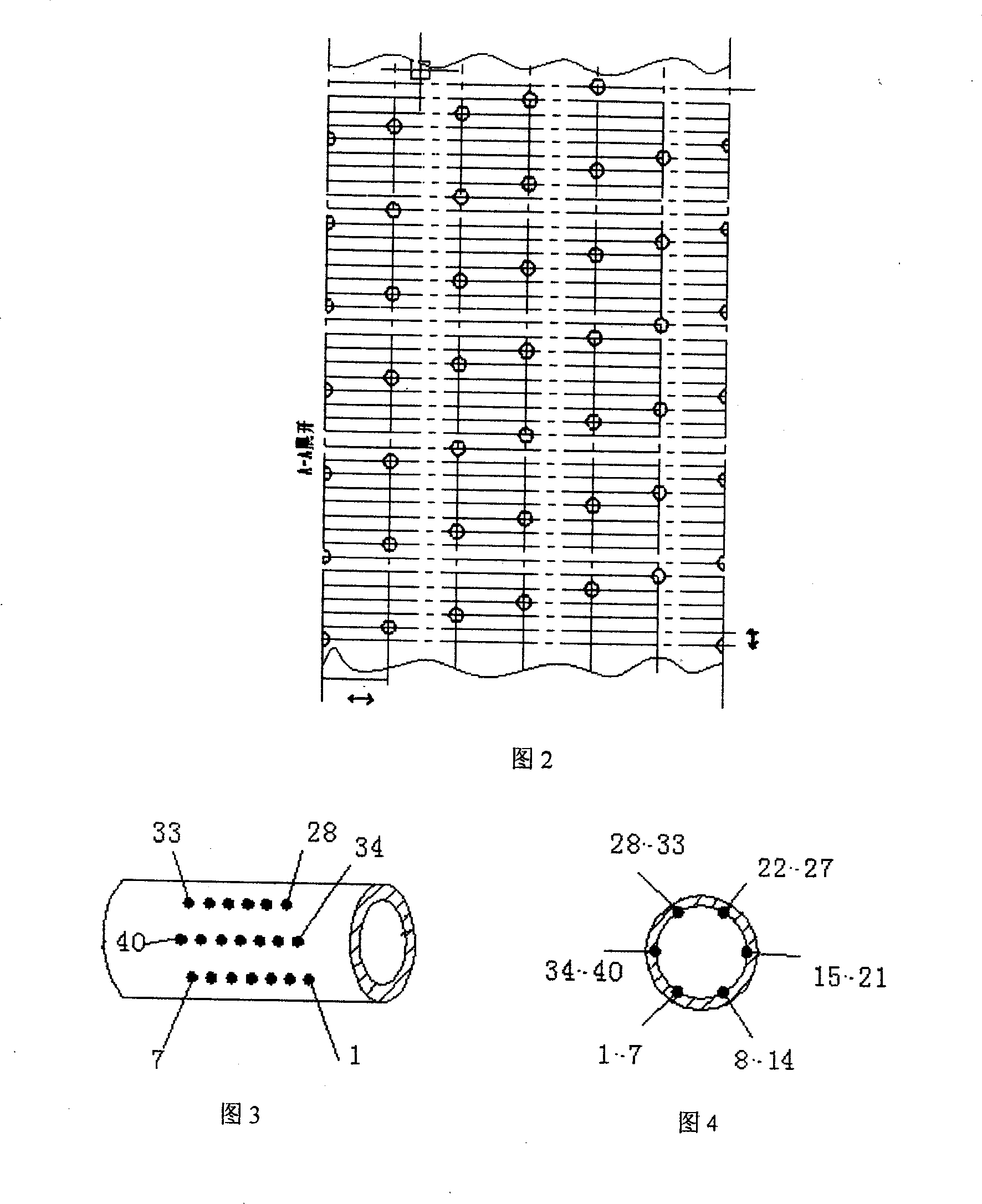 Experiment method for packer working performance and apparatus thereof