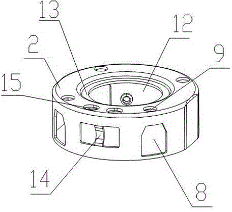 Water outlet body structure