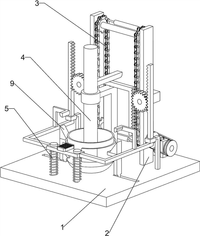 Chili mashing device for making chili powder