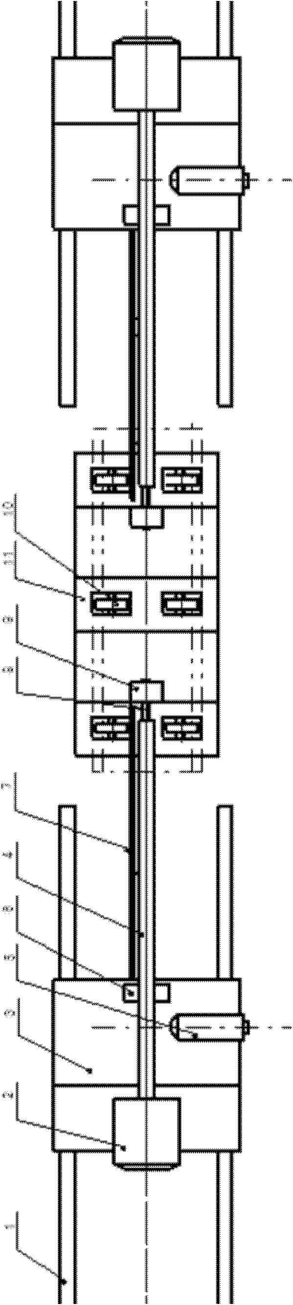 Inner wall washer of steel tube